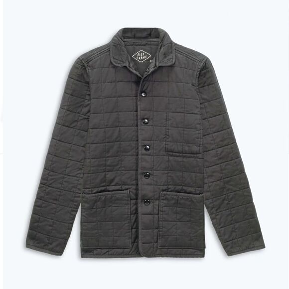 Alex Crane Quilted Kite Jacket Onyx Small - Picture 3 of 11
